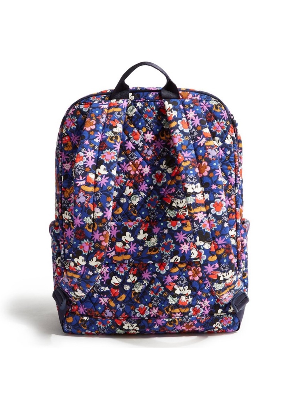 NWT Disney Vera Bradley Minnie Mouse & Mickey Mouse Floral Backpack - Picture 4 of 7